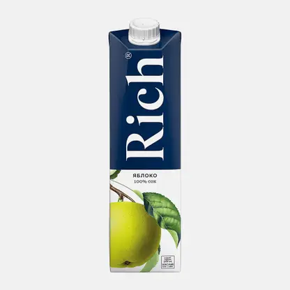 Яблочный сок Rich 1л