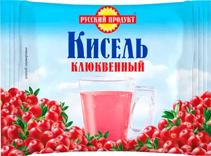 Изображение товара Кисель Русский продукт Клюквенный 190г