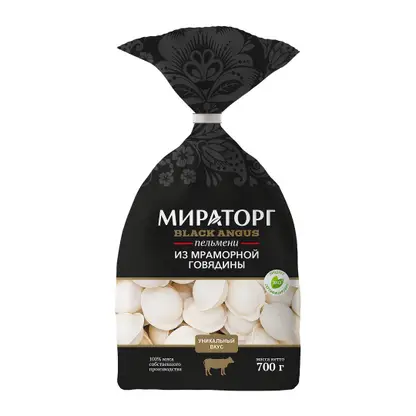 Изображение товара Пельмени Мираторг из мраморной говядины 700 г рецепт и качество