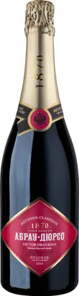 Вино игристое Victor Dravigny Премиум Каберне красное полусладкое 12.5% 750мл