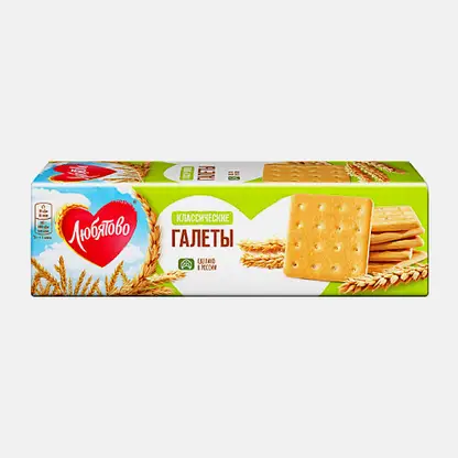 Галеты Классические Любятово 185г