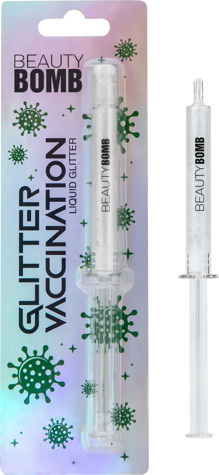 Глиттер жидкий Beauty Bomb Ufo Glitter vaccination тон 01