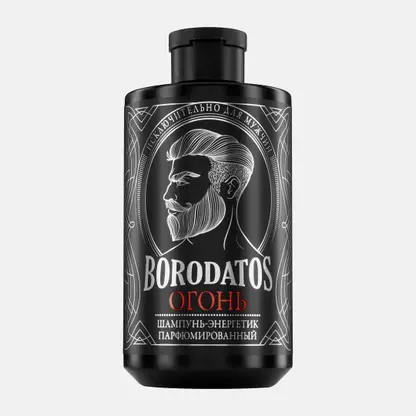 Шампунь-энергетик Borodatos Огонь 400мл