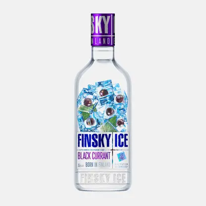 Настойка Finsky Ice Чёрная смородина горькая 35% 500мл