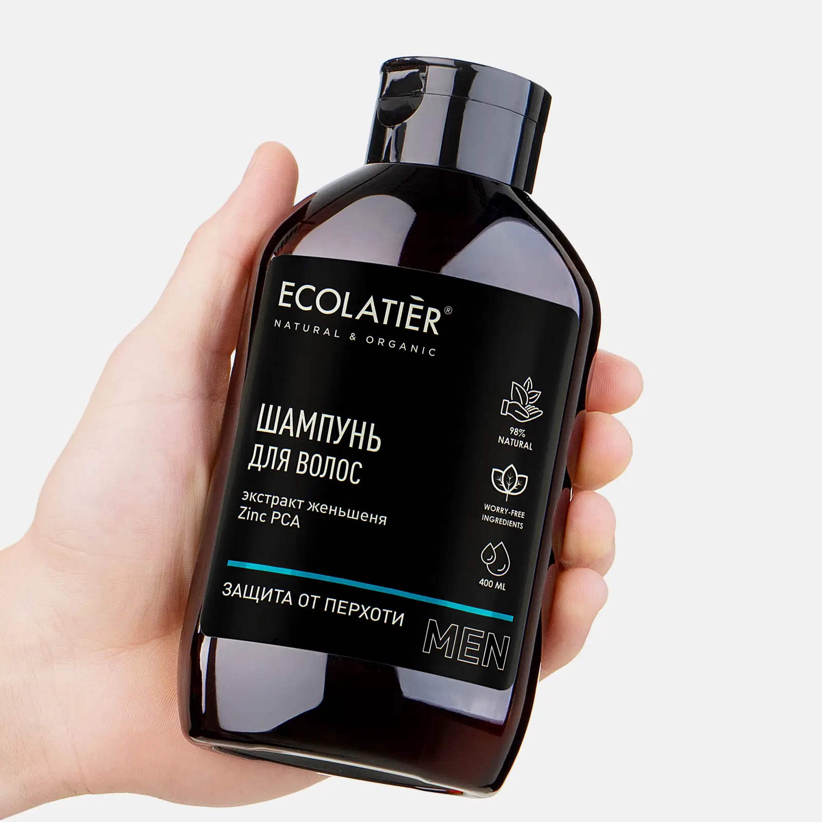 Шампунь Ecolatier Защита от перхоти мужской 400мл