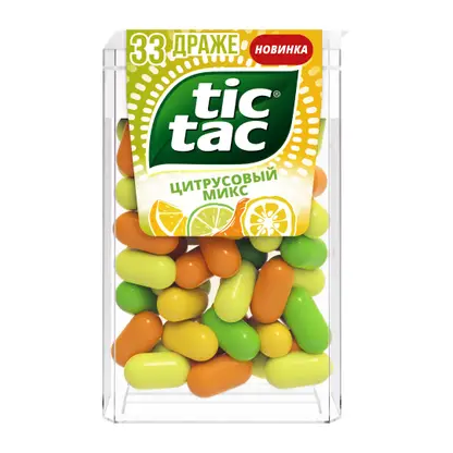 Изображение товара Драже Цитрусовый микс Tic-Tac 16г
