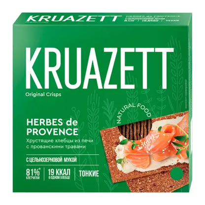 Изображение товара Хлебцы тонкие с прованскими травами Круазетт 200г