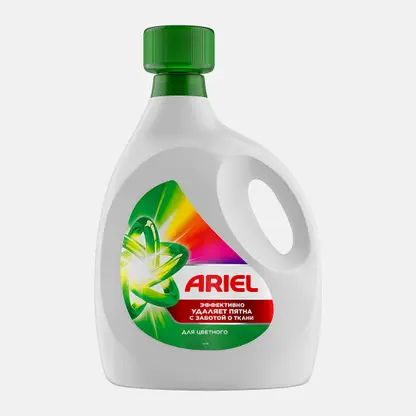 Жидкий гель для стирки цветного белья Ariel 4л