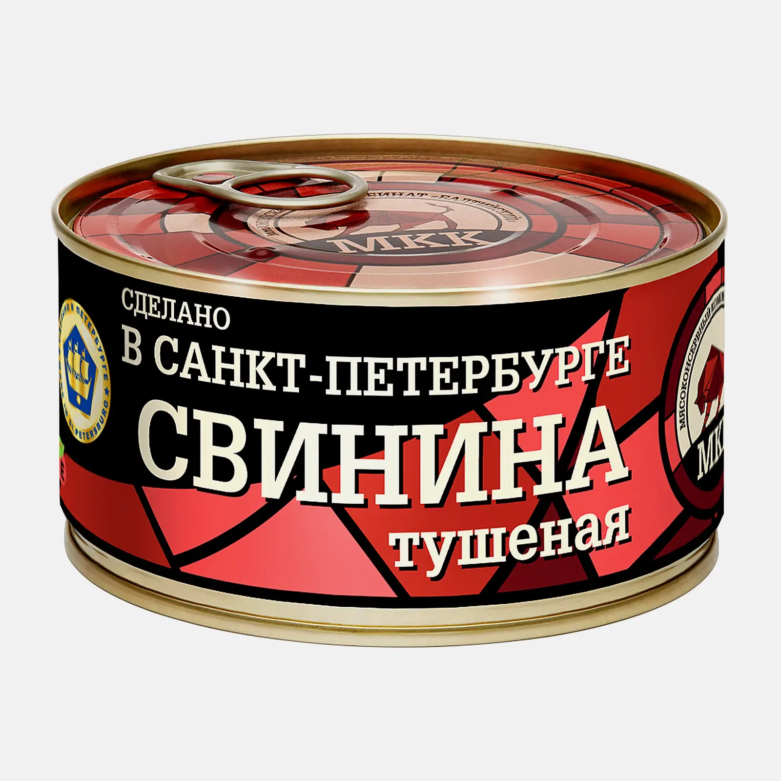Изображение товара Свинина МКК Балтийская тушеная 325г - вкусное готовое блюдо