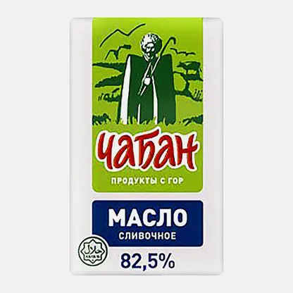 Масло сливочное Чабан 82.5% 180г
