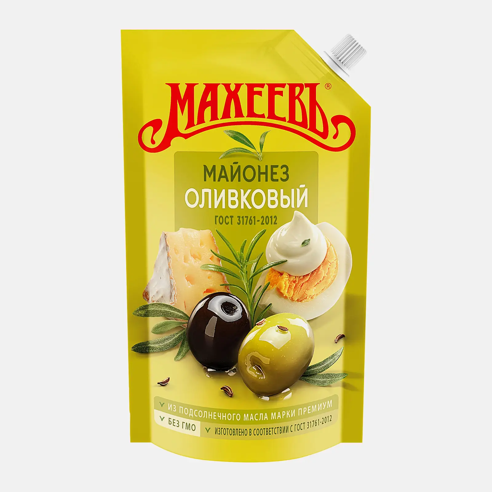 Майонез Махеевъ Оливковый 67% 380мл