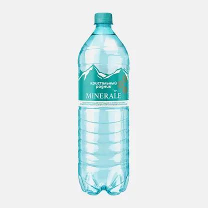 Газированная вода минеральная Кристальный Родник 1.5л