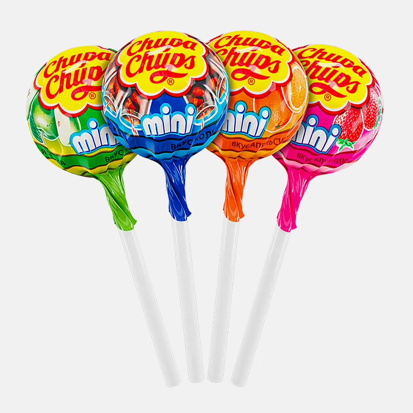 Карамель Chupa Chups Mini ассорти вкусов 90г