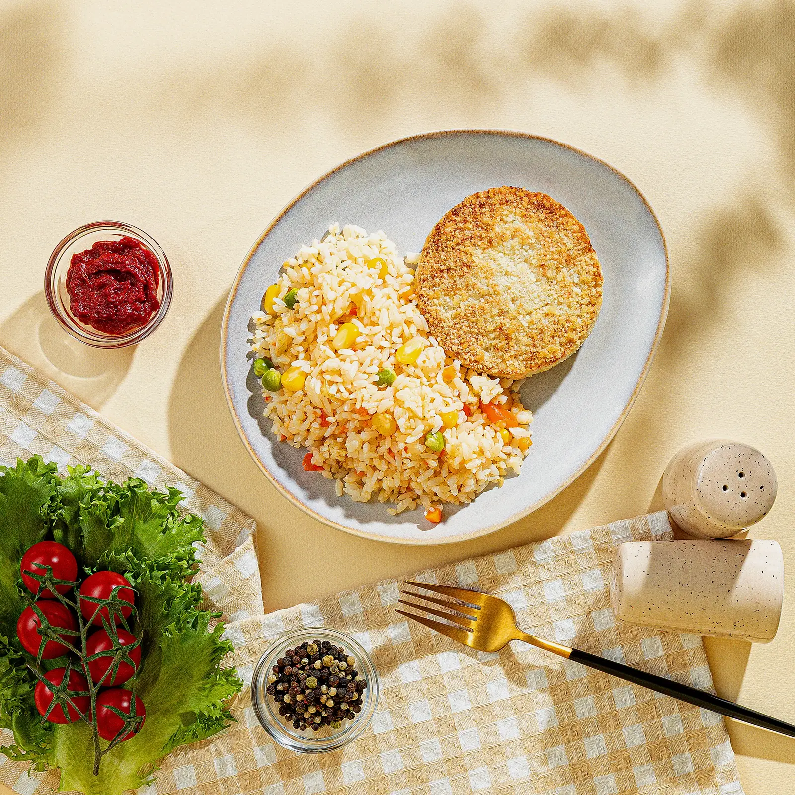 Изображение товара Рыбная котлета с рисом М Кухня 250г натуральный вкус