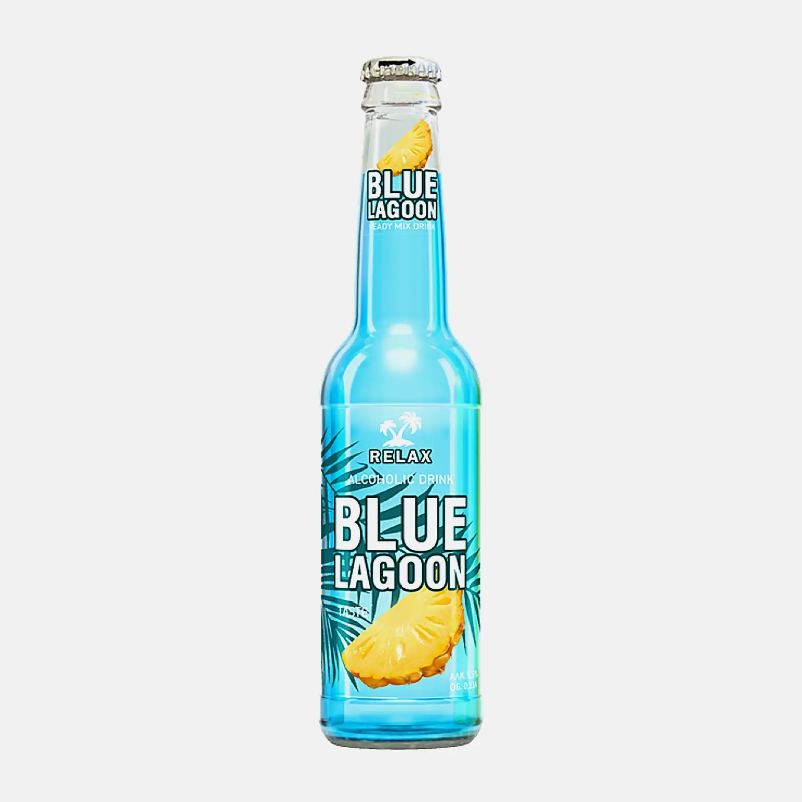 Пивной напиток Blue Lagoon нефильтрованный Relax 5.5% 330мл