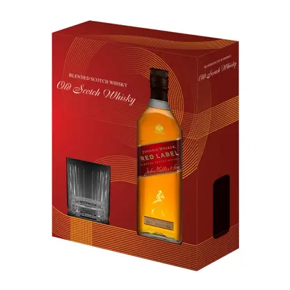 Виски Johnnie Walker Red Label 40% 700мл + стакан