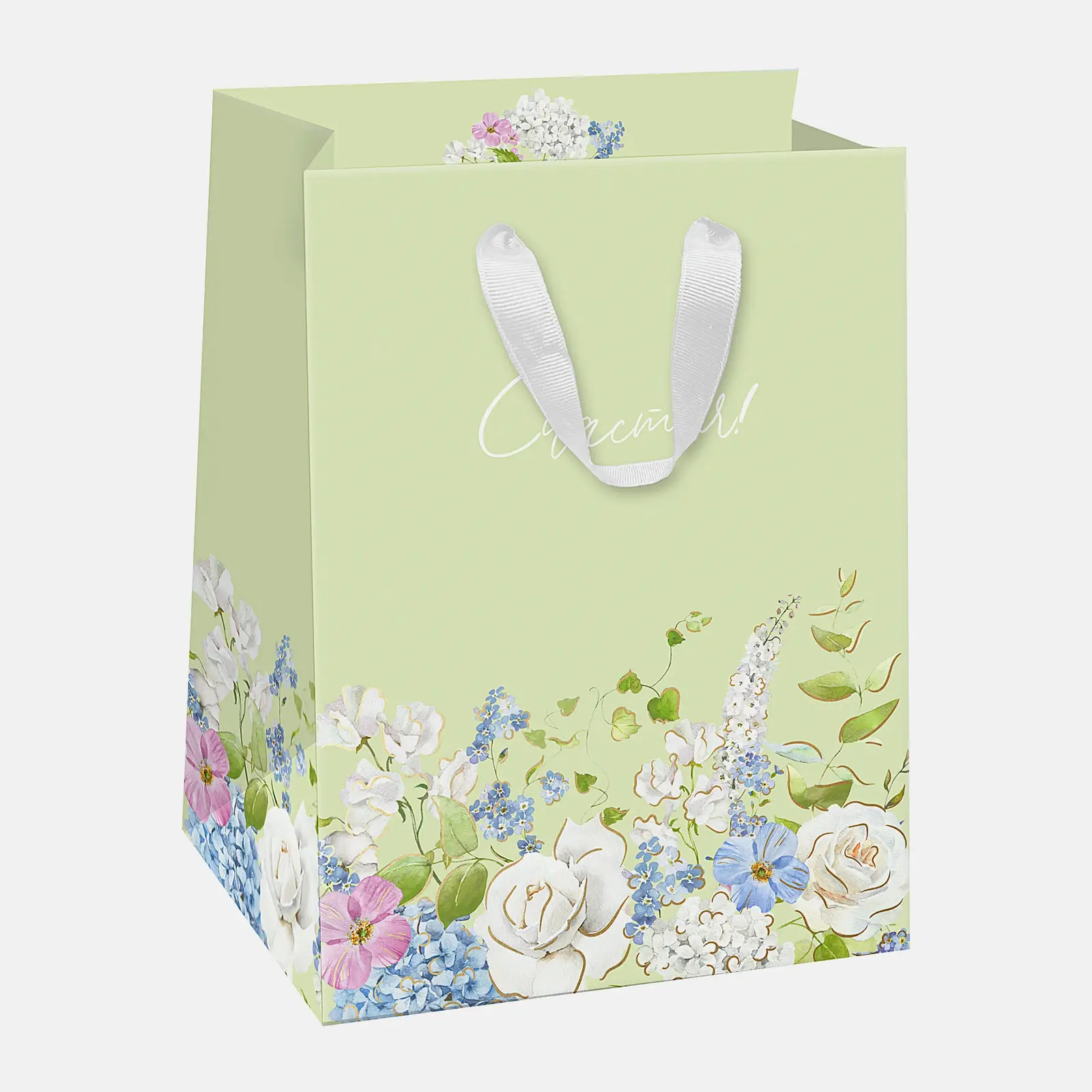 Пакет Гортензия SNT Сити Хоум Трейд 14*19*11см в ассортименте