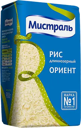 Рис Мистраль Ориент длиннозерный 900г