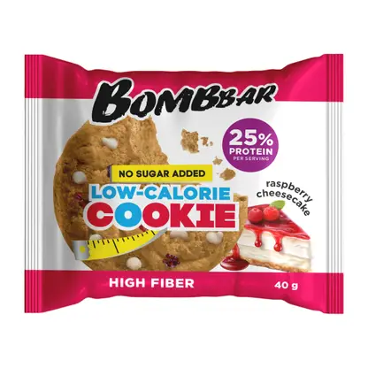 Изображение товара Печенье Bombbar Малиновый чизкейк неглазированное 40г