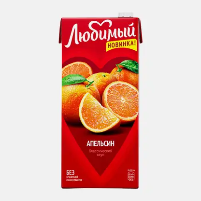 Напиток сокосодержащий Апельсин Любимый 1.93л