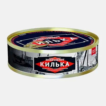 Килька Доброфлот Балтийская в томатном соусе 240г
