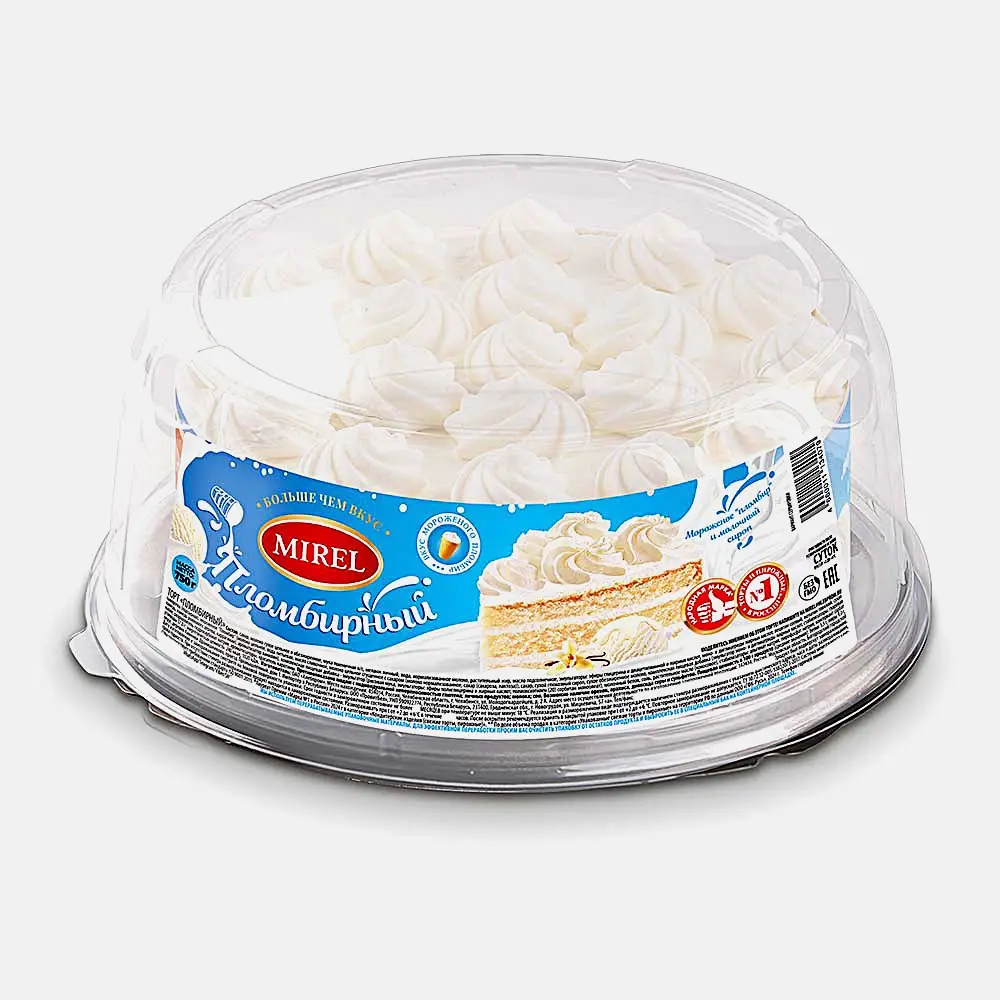 Торт Пломбирный Mirel 750г