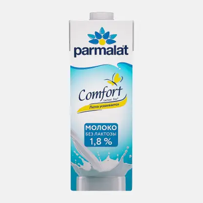 Молоко Parmalat Natura Premium Comfort безлактозное ультрапастеризованное 1.8% 1л