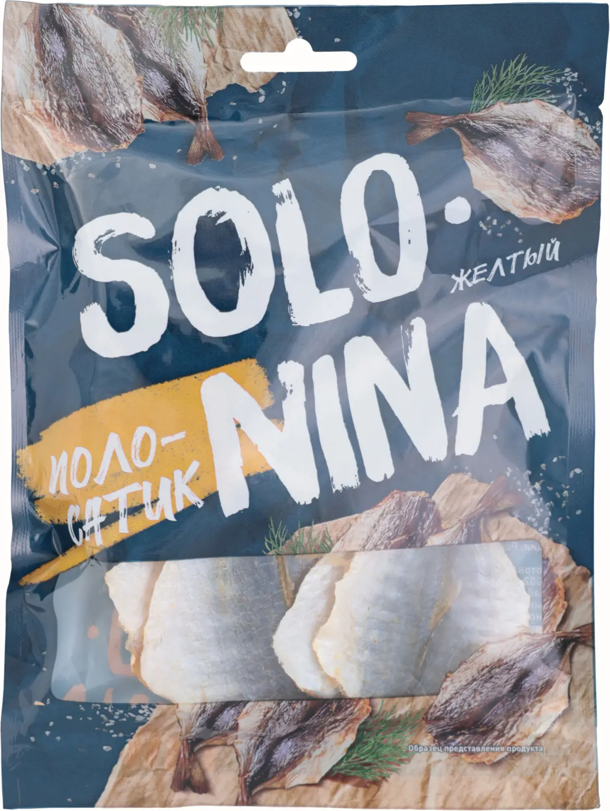 Желтый полосатик Solo Nina 70г - Магнит-Продукты