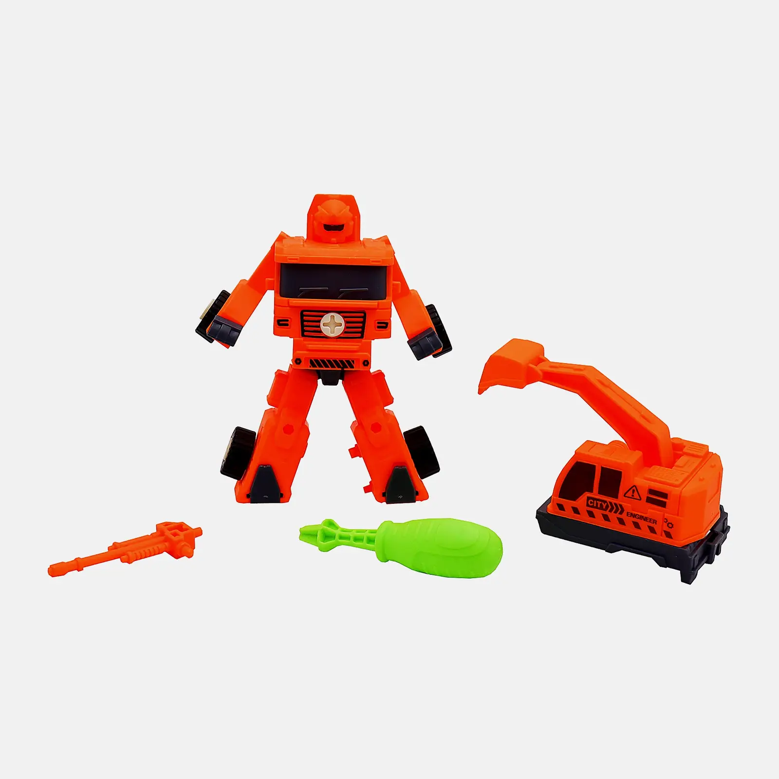 Робот-трансформер Funky Toys 20см в ассортименте - фото 10