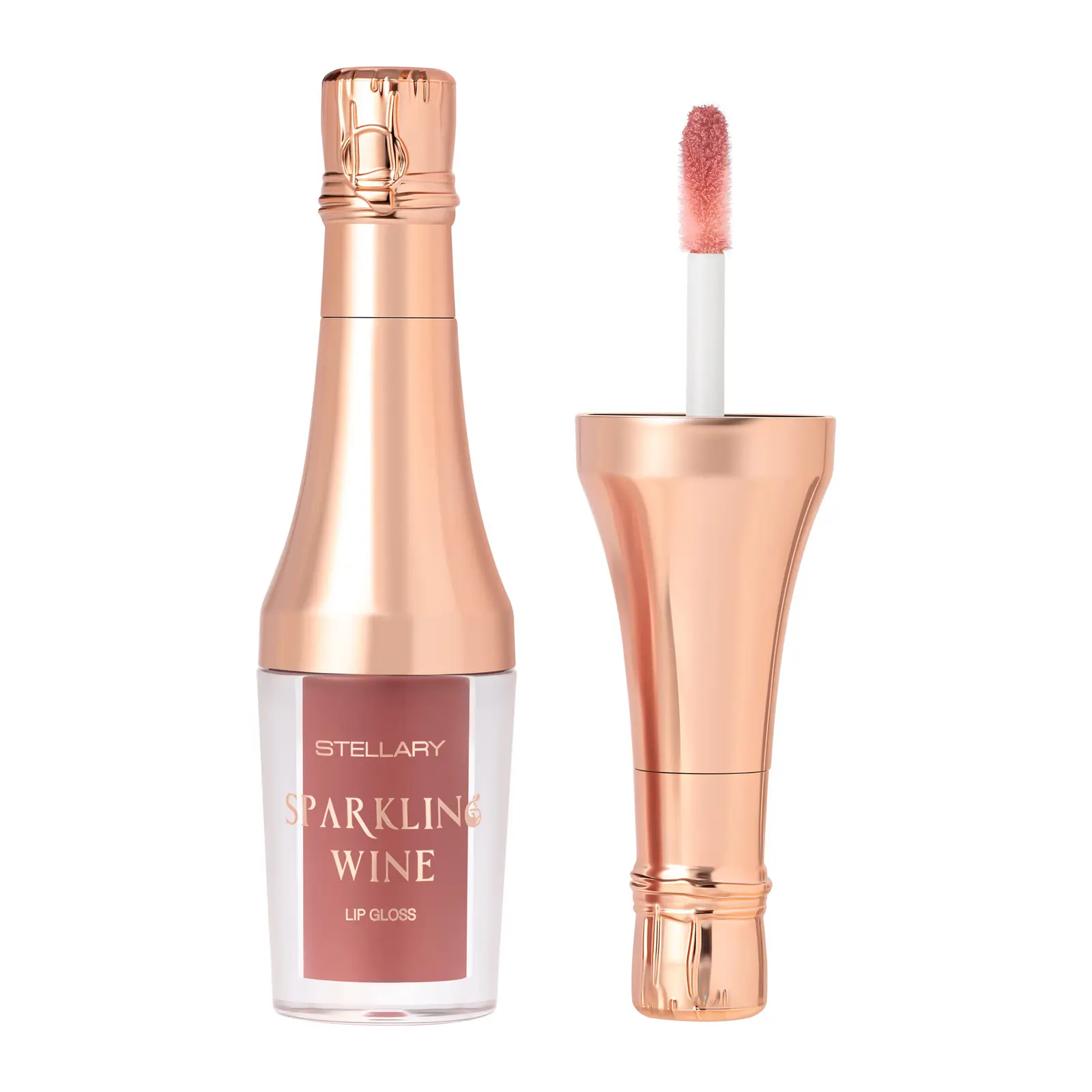 Блеск для губ Stellary Sparkling wine collection тон 02