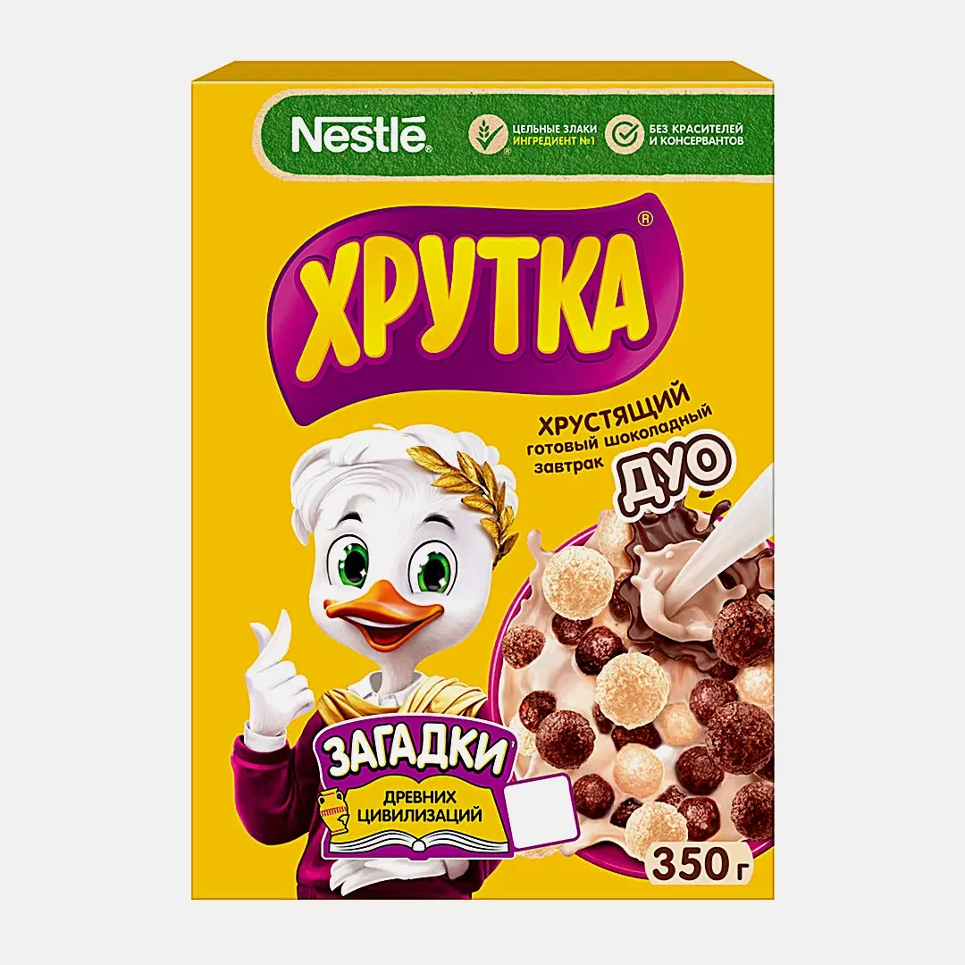 Шарики Хрутка Duo обогащенные кальцием 350г