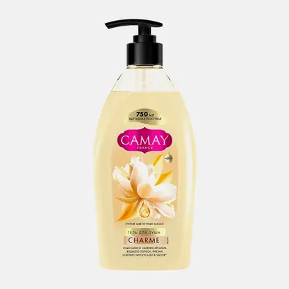 Гель для душа Изысканное обаяние Charme Camay 750мл