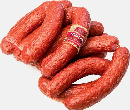 Колбаса Егерская полукопченая весовая