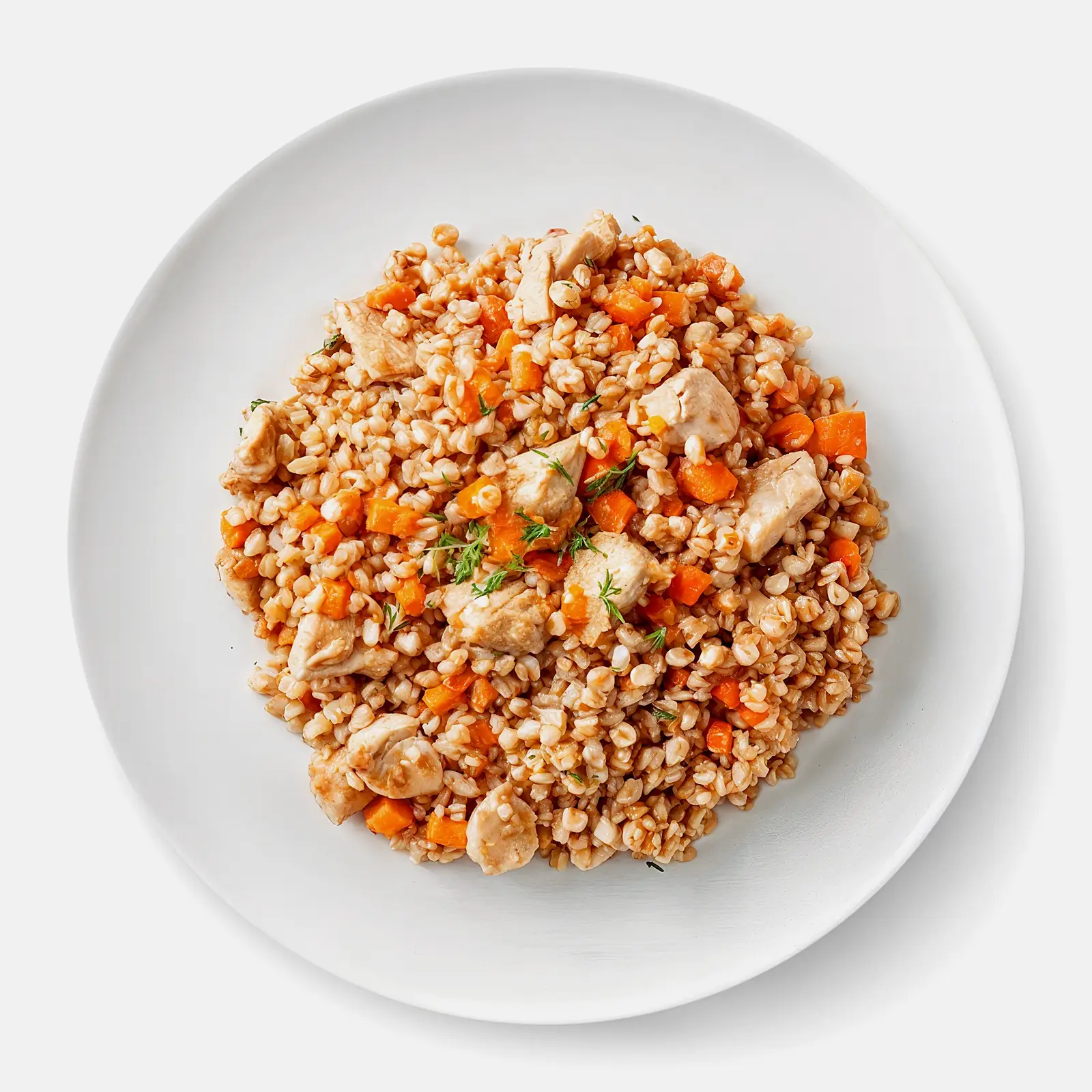 Гречка с курицей 250г