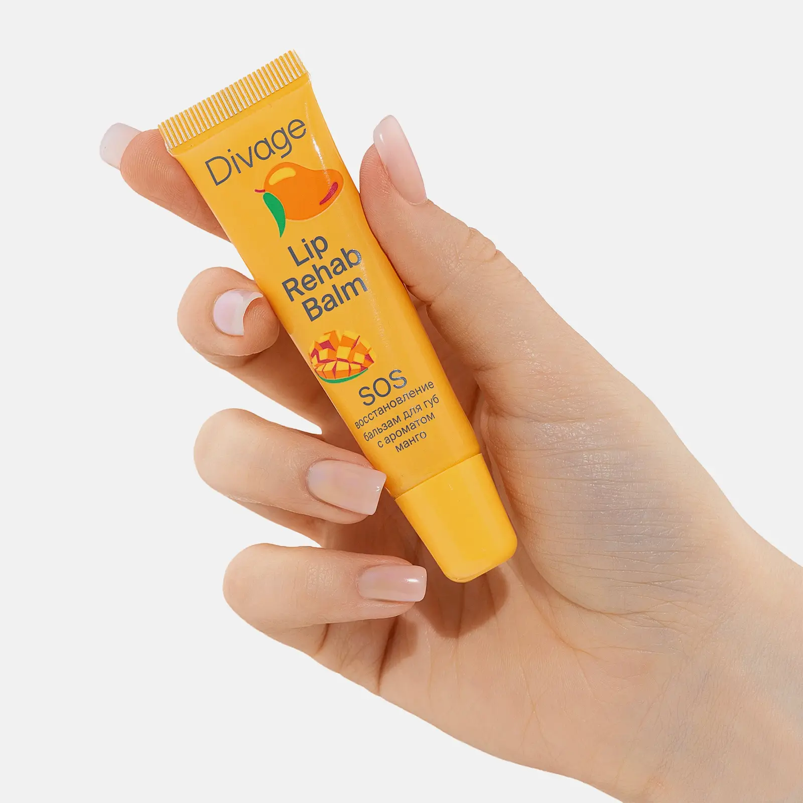 Бальзам для губ Divage Lip Rehab Balm Манго - фото 2
