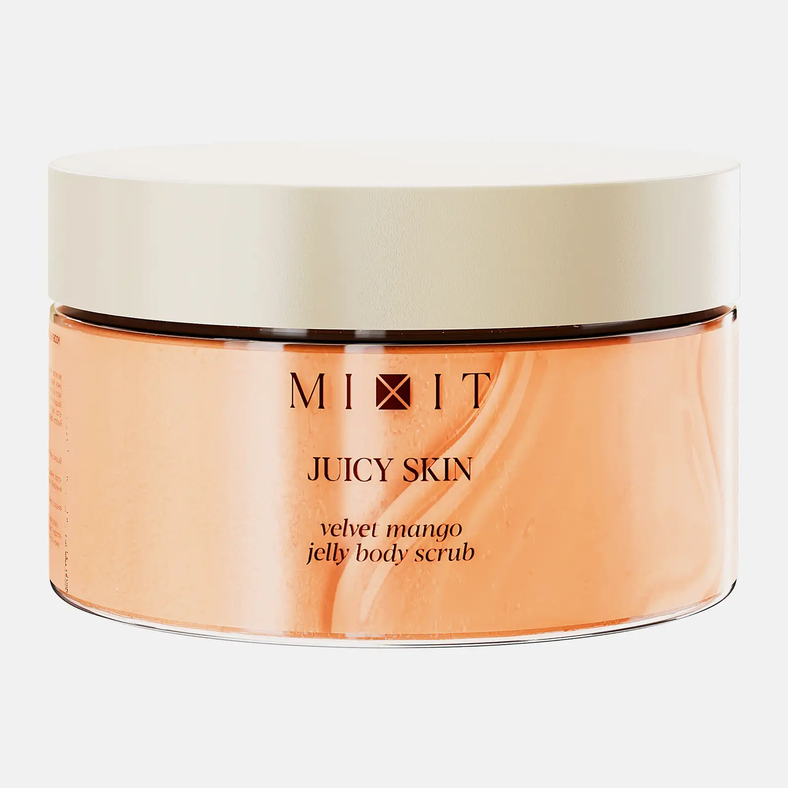 Скраб-желе для тела Mixit Juicy Skin с ароматом бархатного манго 300г