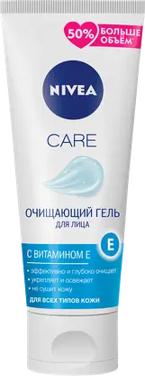 Изображение товара Очищающий гель для лица с витамином Е NIVEA Care 225мл