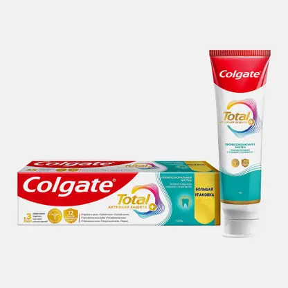 Паста зубная Colgate Total 12 Профессиональная чистка Гель 125мл
