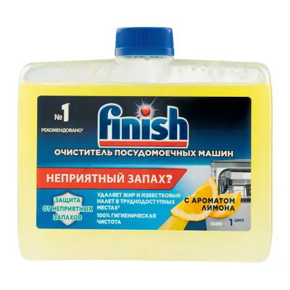 Изображение товара Средство чистящее для посудомоечных машин Finish Лимон 250мл