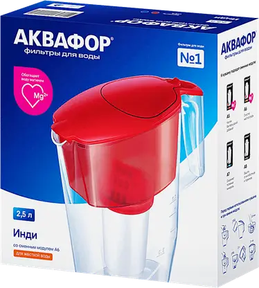 Фильтр-кувшин Аквафор Инди А6 2.5л