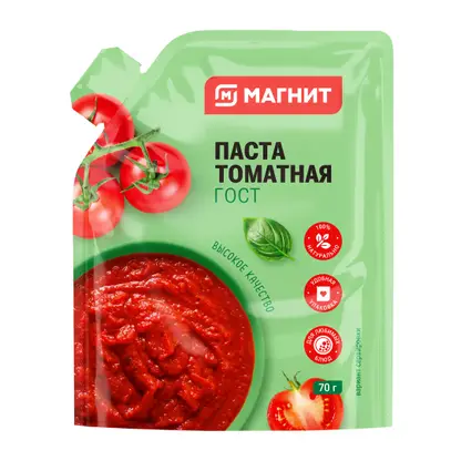 Изображение товара Томатная паста Магнит 70г