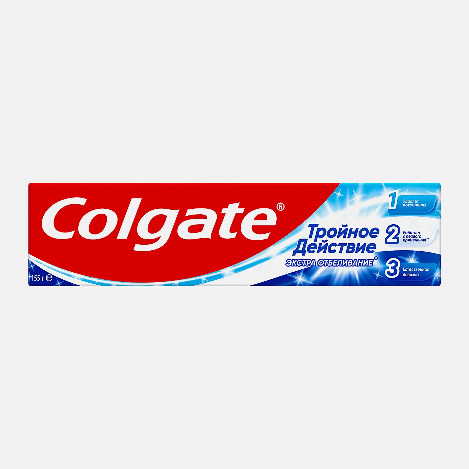 Зубная паста Colgate Тройное действие Экстра отбеливание 100мл - фото 2