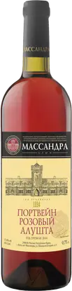 Портвейн Массандра Алушта розовый сладкий 17% 750мл