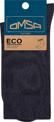 Носки мужские Omsa Eco демисезонные темно-серые размер 29 (43-44)