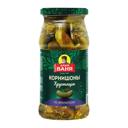 Изображение товара Корнишоны Дядя Ваня По-Французски 460г