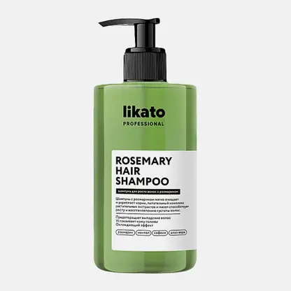 Шампунь для роста волос с розмарином Likato Professional 450мл