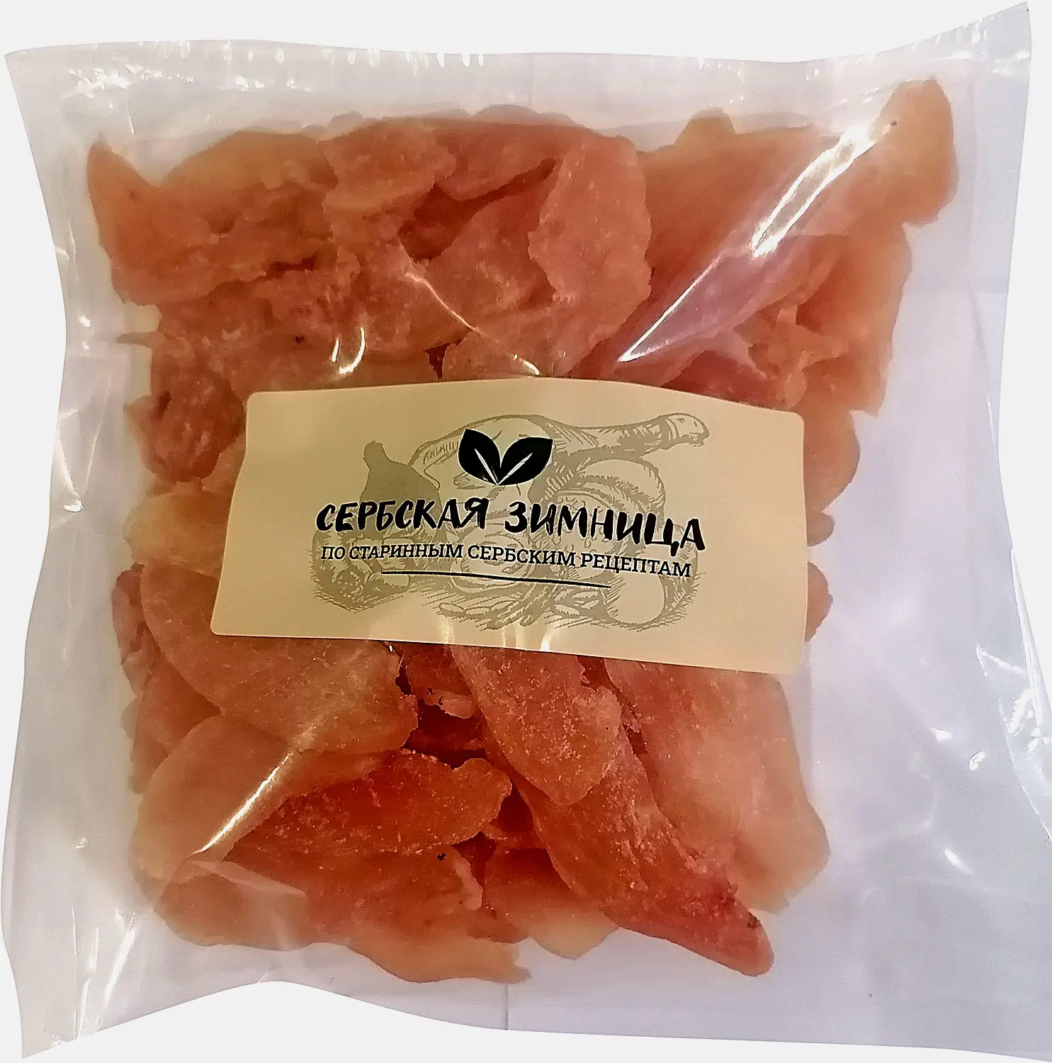 Мясо птицы Сербская зимница сырокопченое весовое