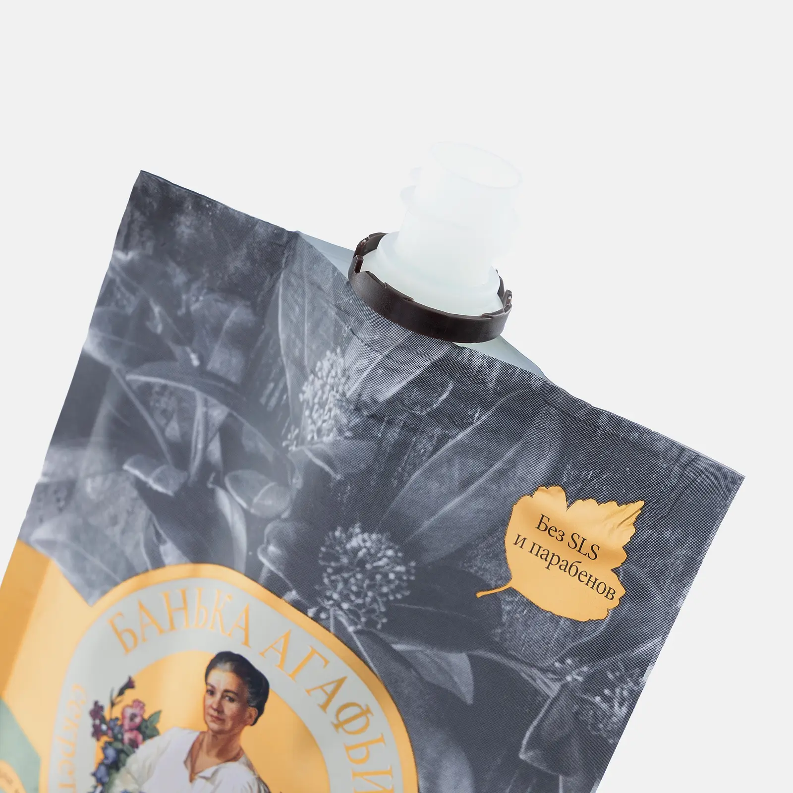 Шампунь-питание Рецепты Бабушки Агафьи Банька Агафьи для волос восстанавливающий 100г