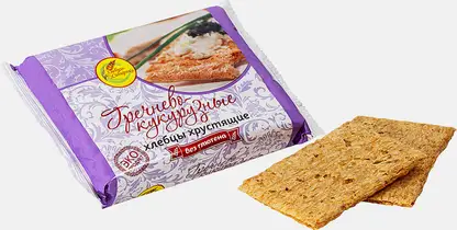 Хлебцы Хлебцы-Сибиряки гречнево-кукурузные без глютена 60г