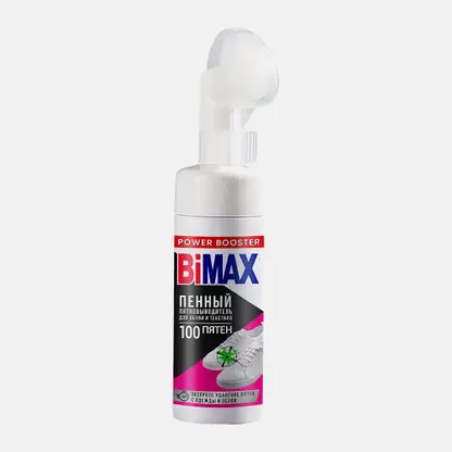 Пенный пятновыводитель для обуви и текстиля 100 Пятен Bimax 150г